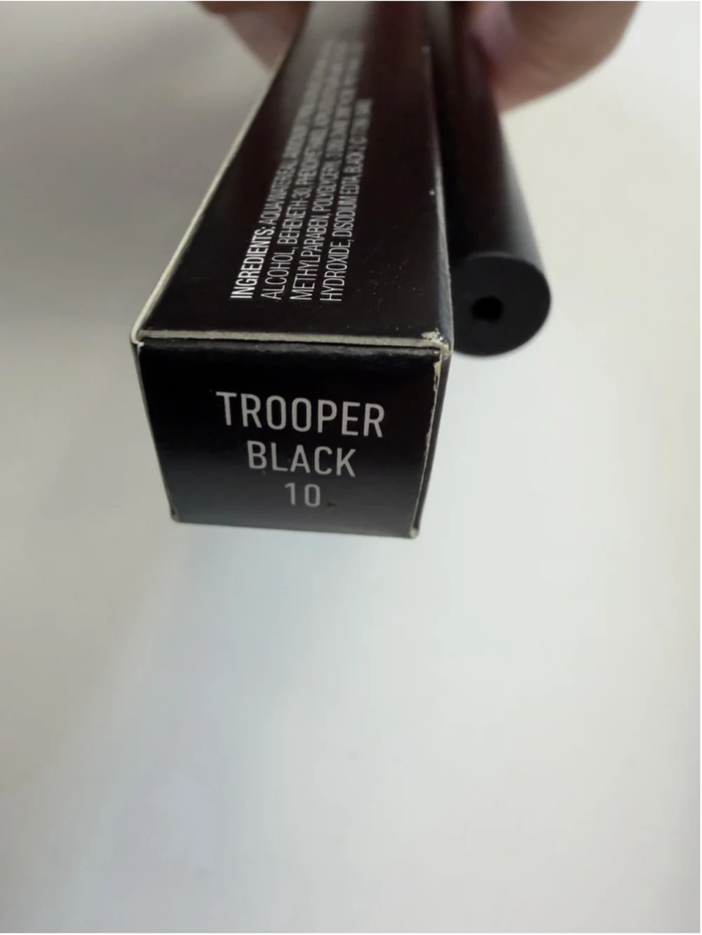 KVD Tattoo Liner Waterproof Liquid Eyeliner Trooper Black 10 Full Size 0.55 mL